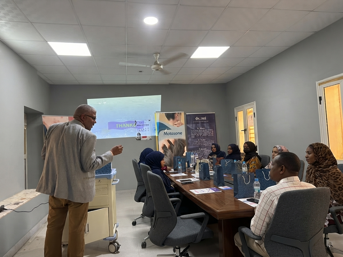 شركة دواني تنظم عرضاً علمياً متخصصاً بمستشفى كسلا التعليمي